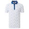 Weiß / Designerblau