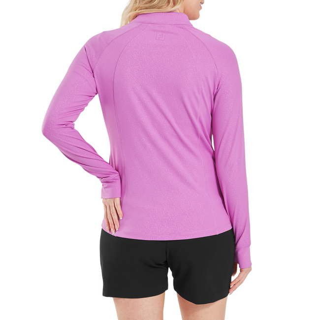 Geprägtes Reißverschluss Midlayer