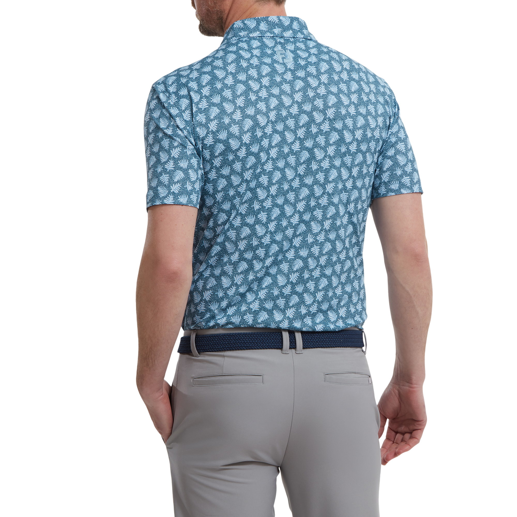 Pik&eacute;e mit Palmenprint