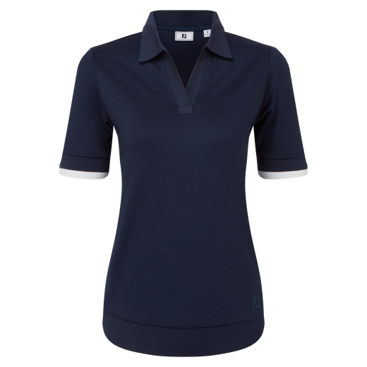 Struktur-Strick Polo