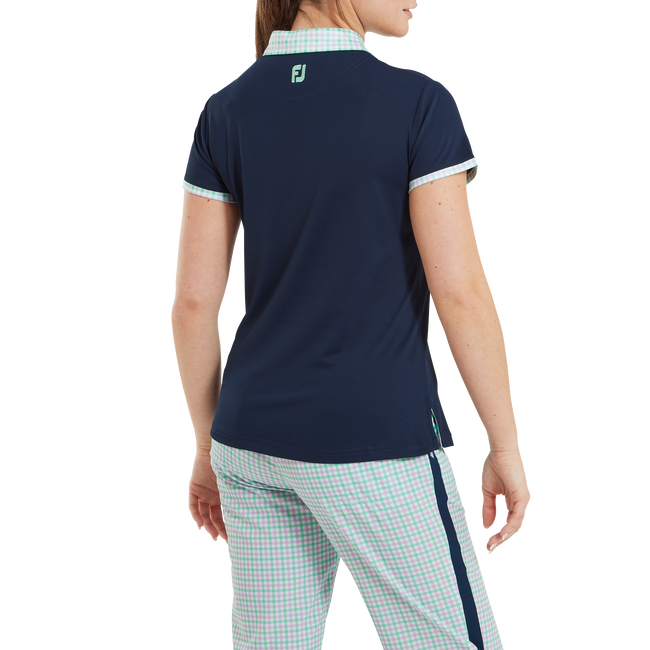 Ginghambesatz Piqué