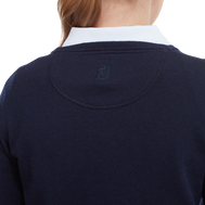 Wollmischpullover mit V-Ausschnitt