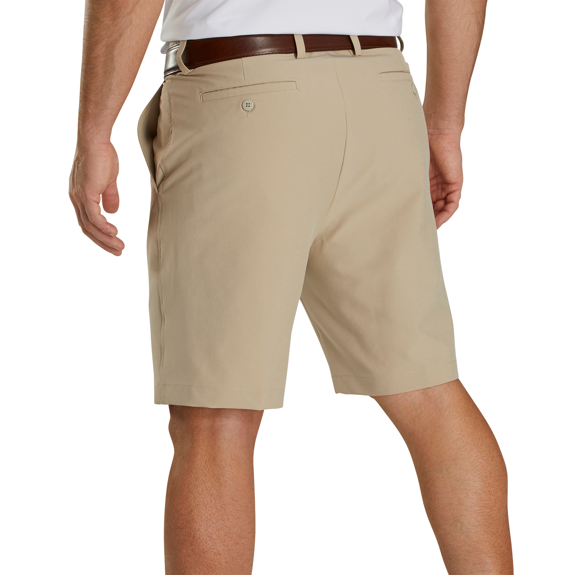 Flat Front Shorts 9.5" Inseam
