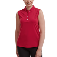 Ärmelloses Jersey mit Netzrückenteil