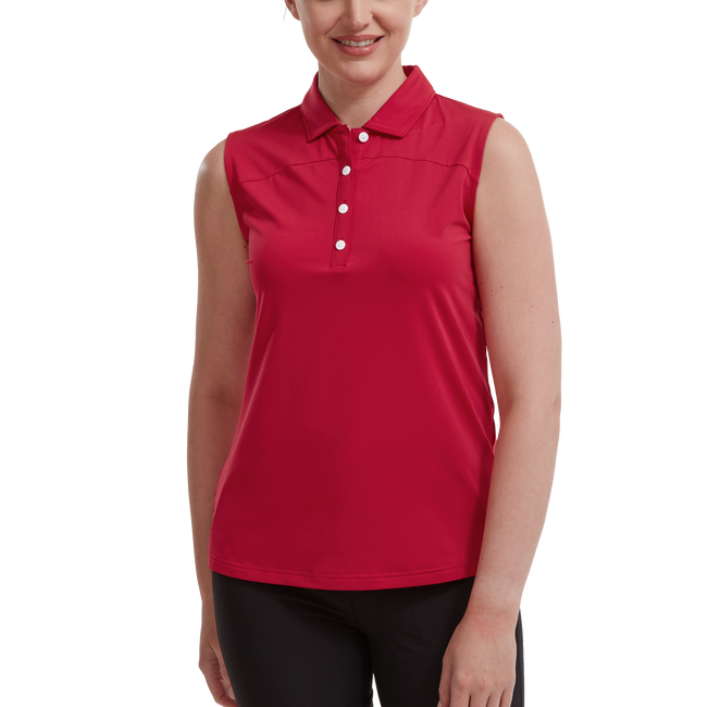 Ärmelloses Jersey mit Netzrückenteil