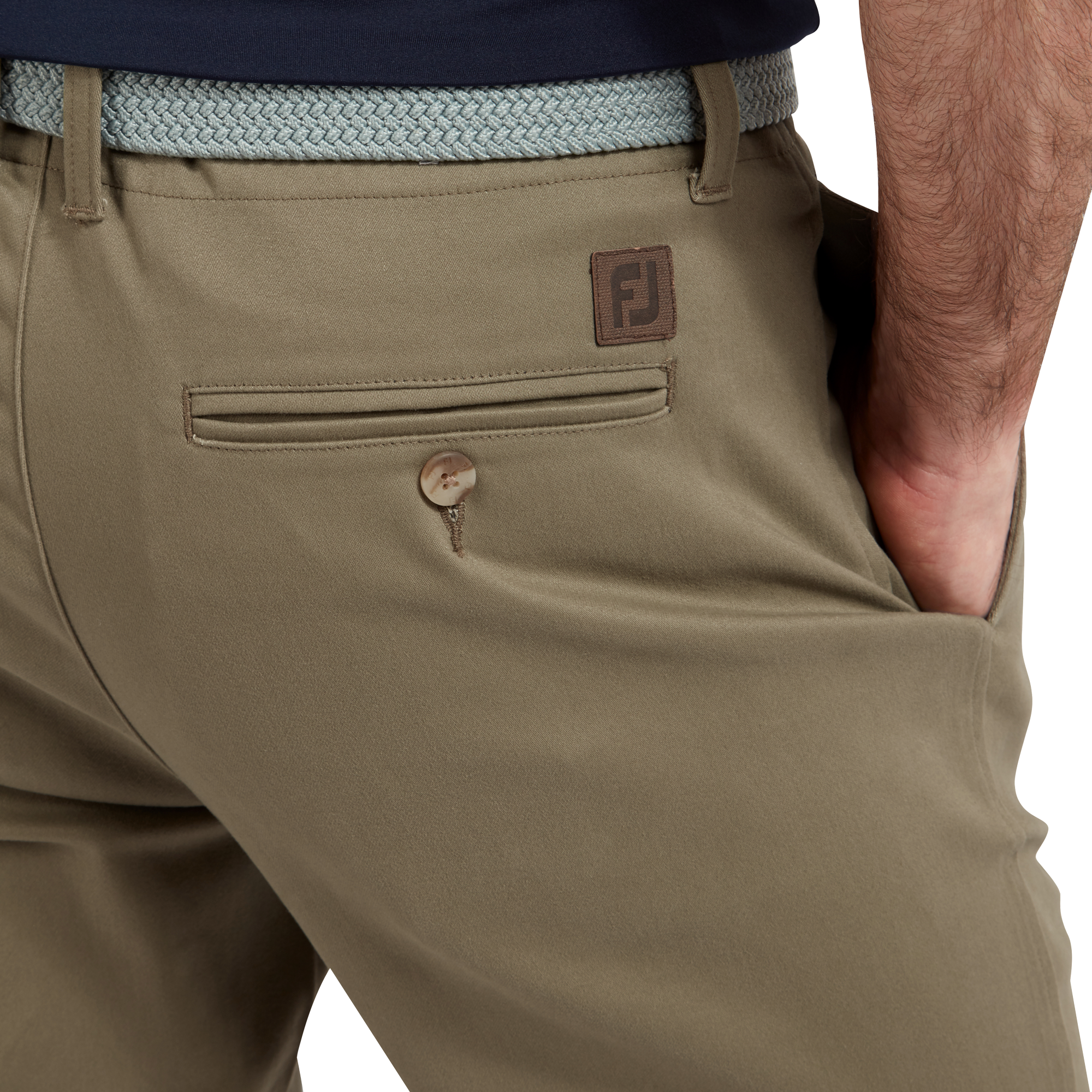 Chino mit schmalem Beinschnitt