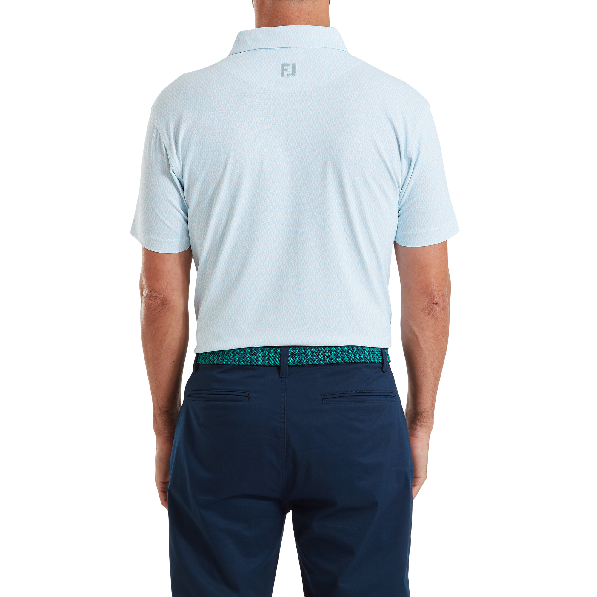 Modernist Geo Piqu&eacute;