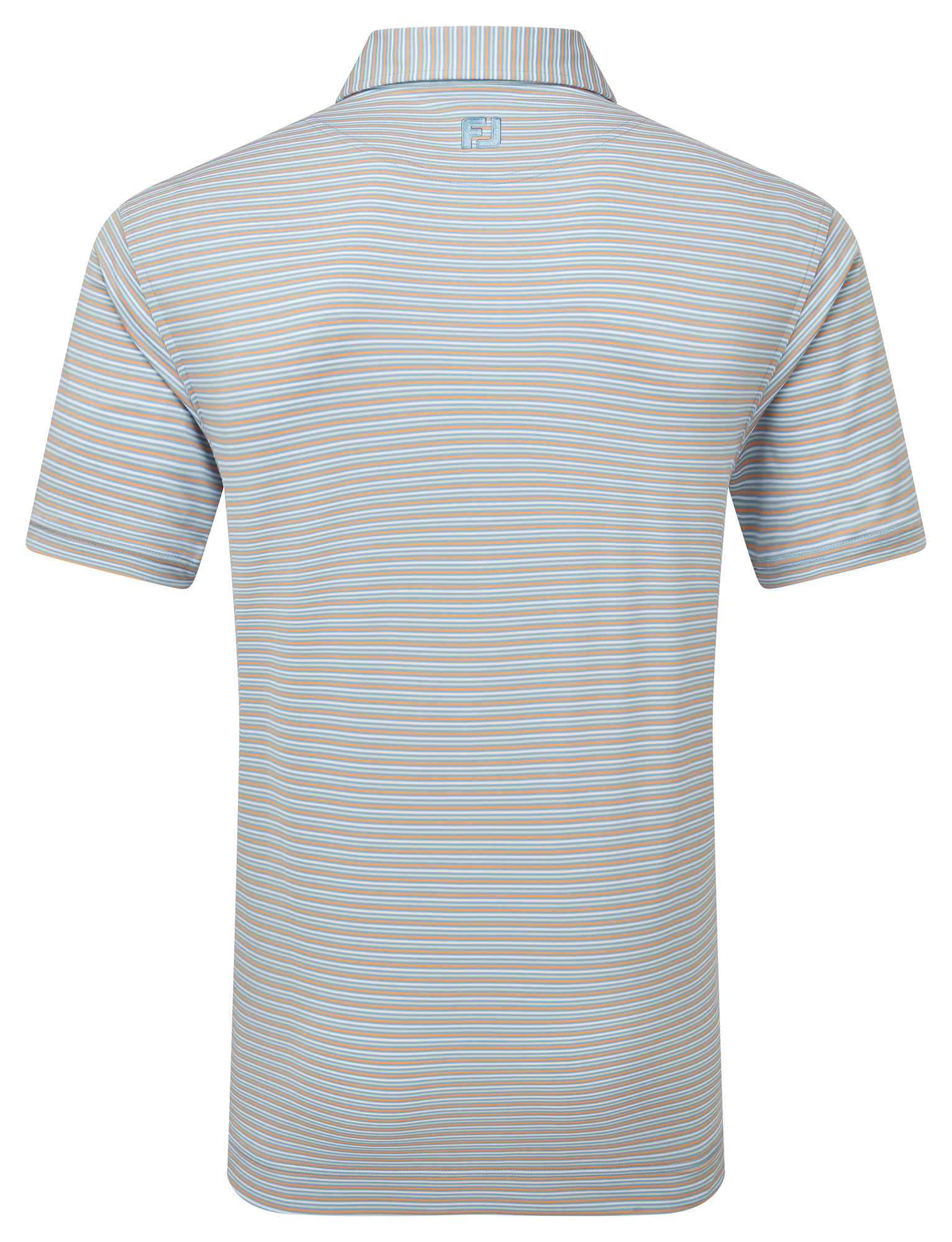 Polo en fil d'Ecosse &agrave; rayures