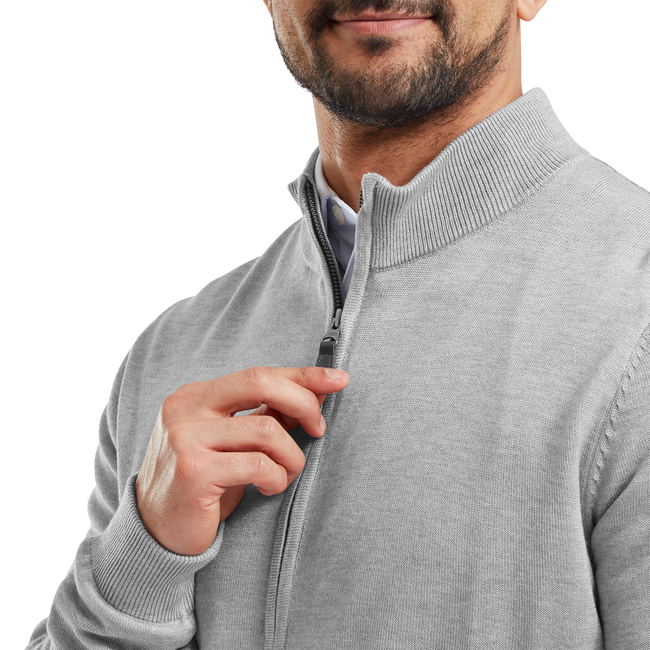 drirelease Full-Zip Lined Pullover