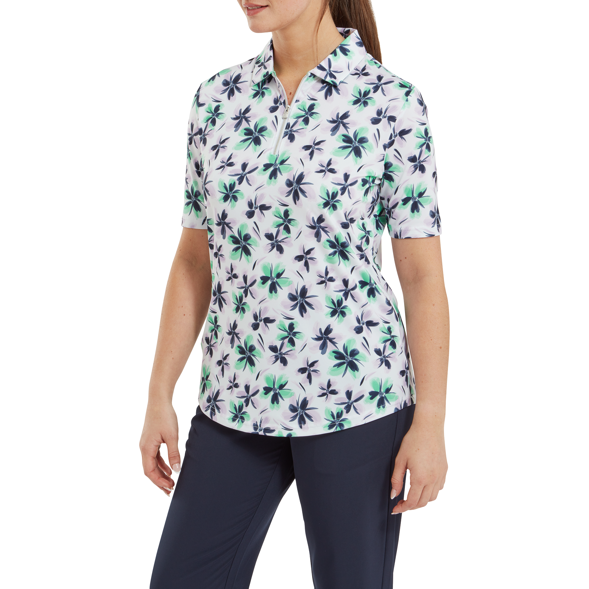 Polo imprim&eacute; Floral