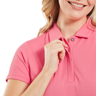 Ärmellosses Jacquard Polo