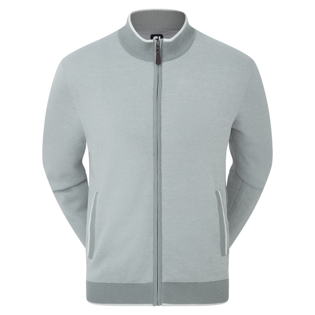 Full-Zip Lined Pullover
