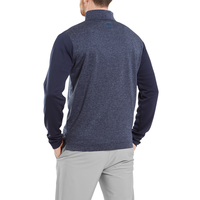 Pullover Chill-out chiné ton sur ton