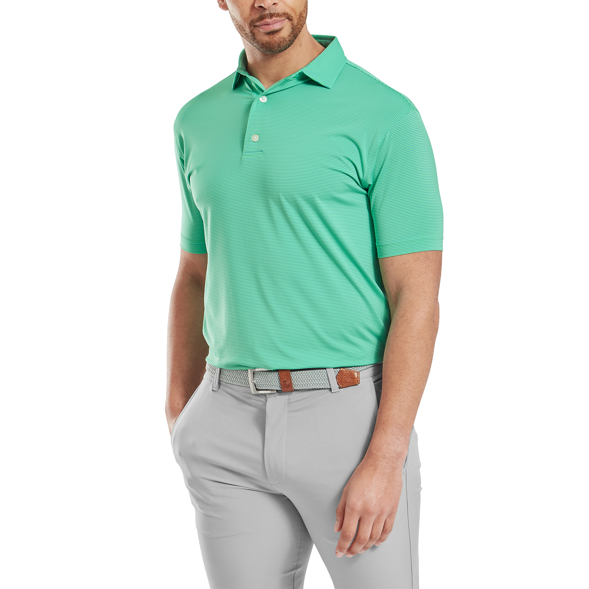 Micro Feeder Stripe Lisle