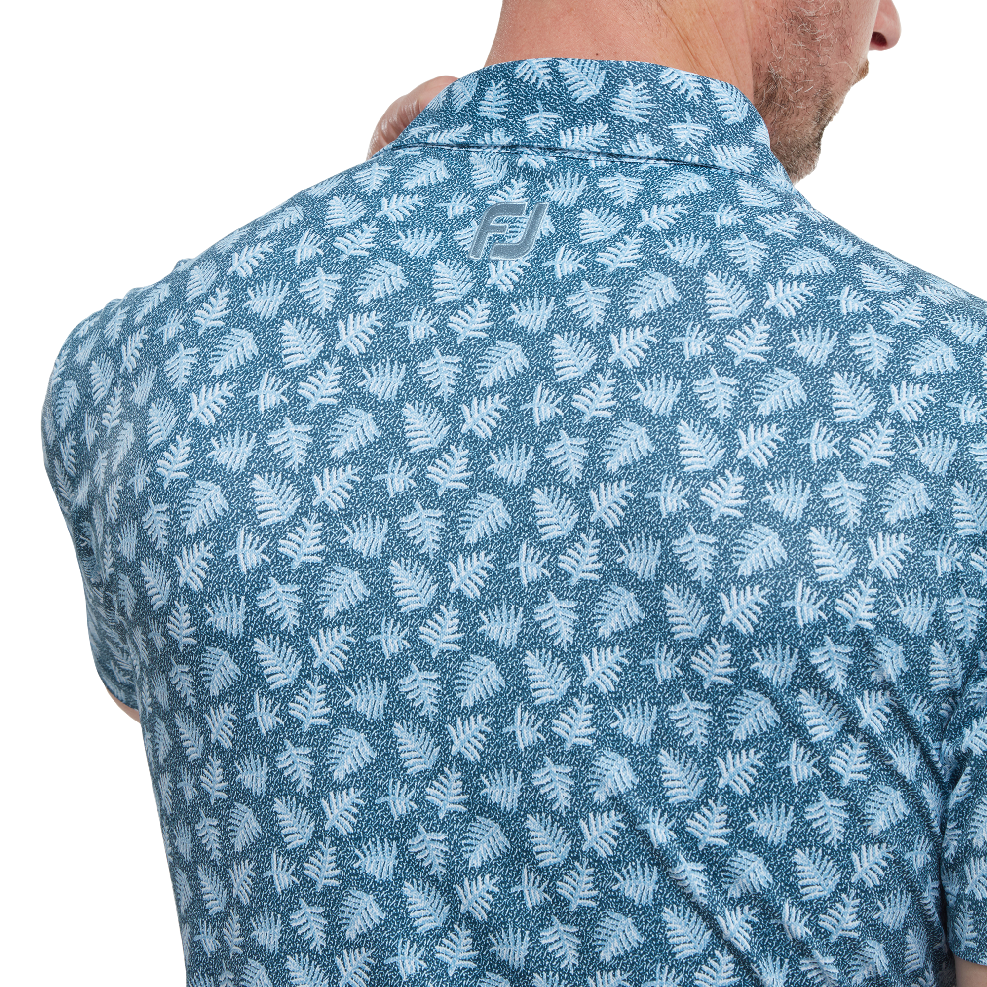 Pik&eacute;e mit Palmenprint