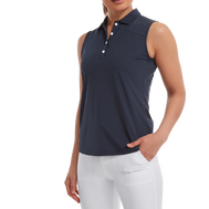 Ärmelloses Jersey mit Netzrückenteil