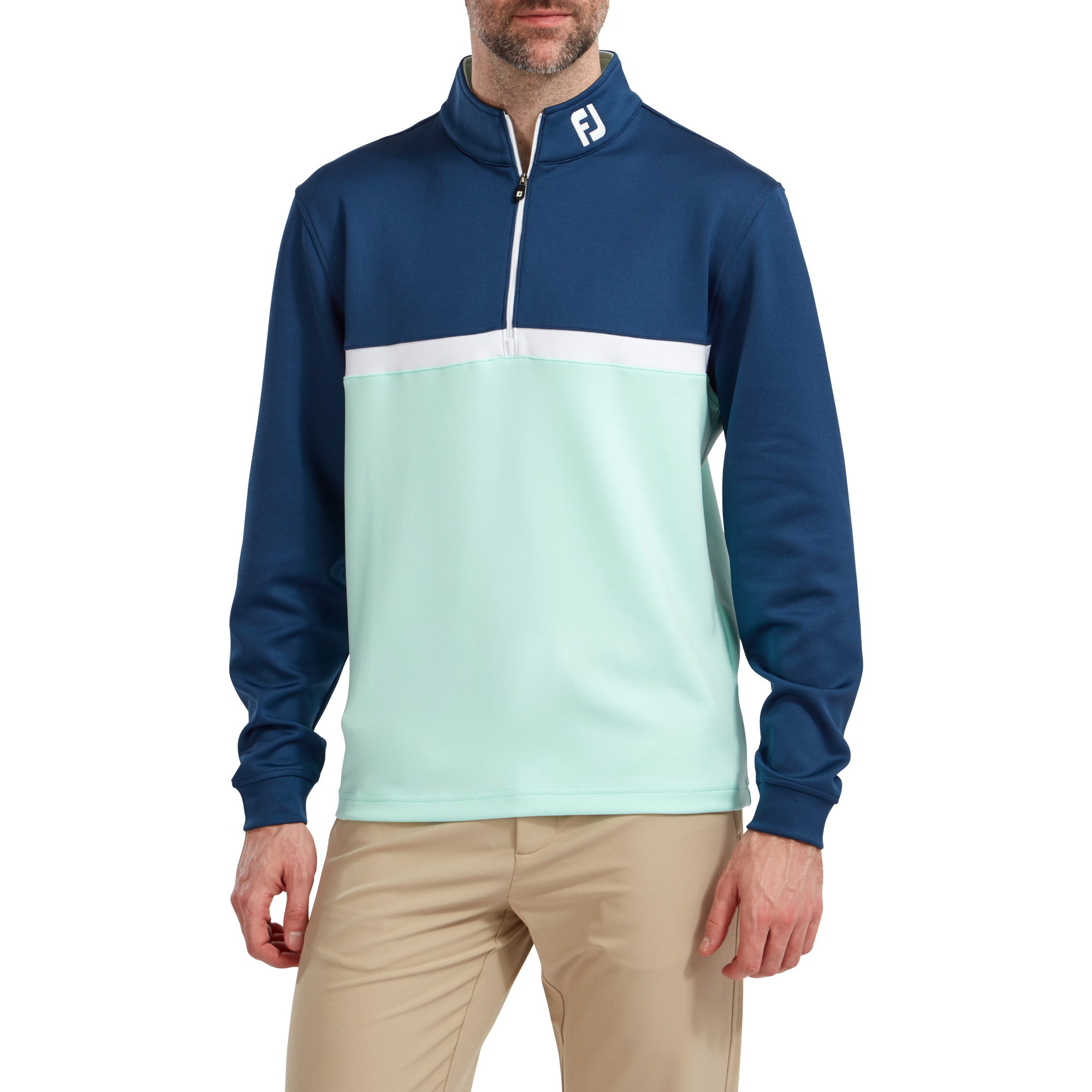 Chill-Out Pullover im Colorblock-Design