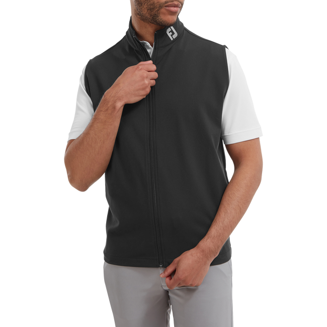 Full-Zip Knit Vest