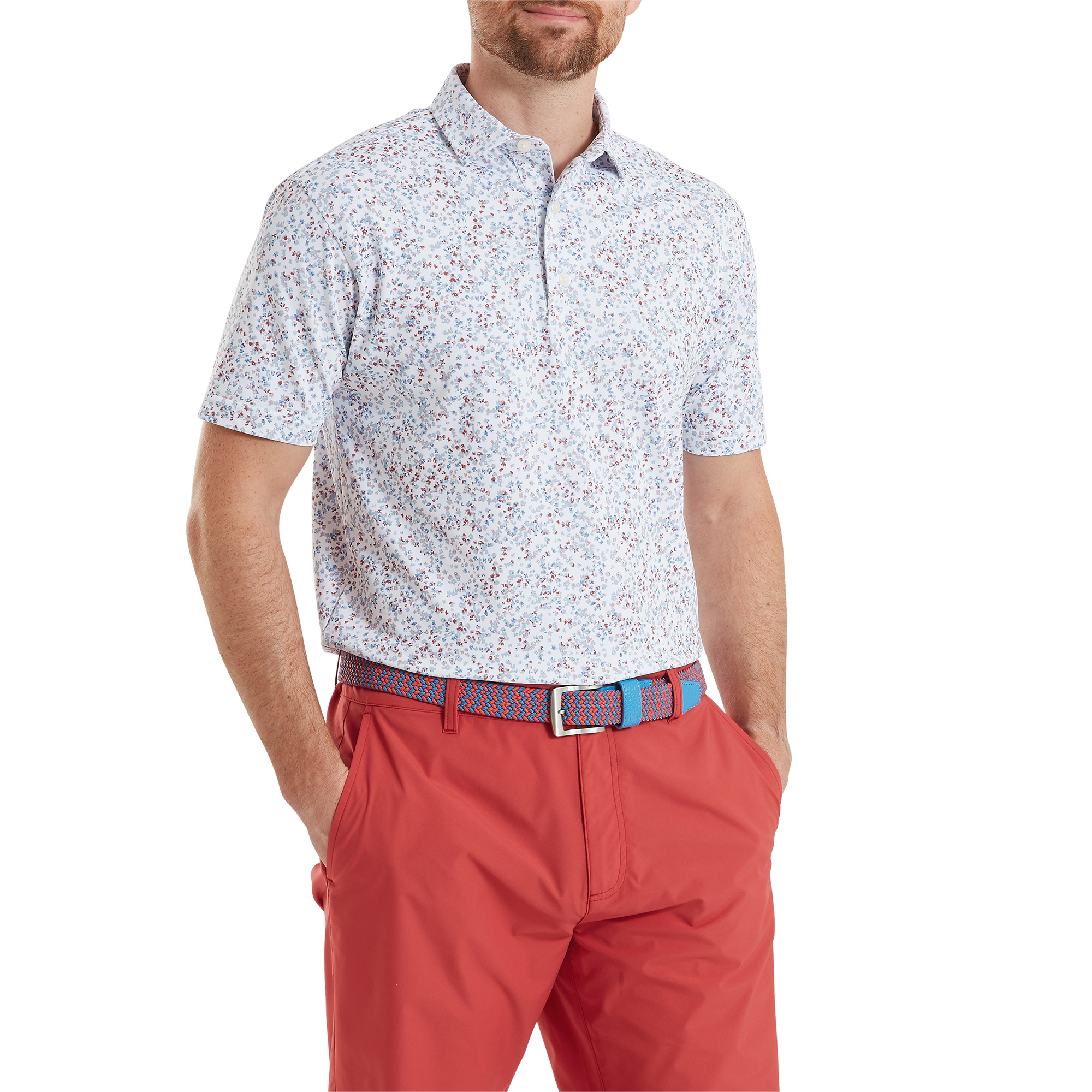 Florales Wasserfarben Piqu&eacute;