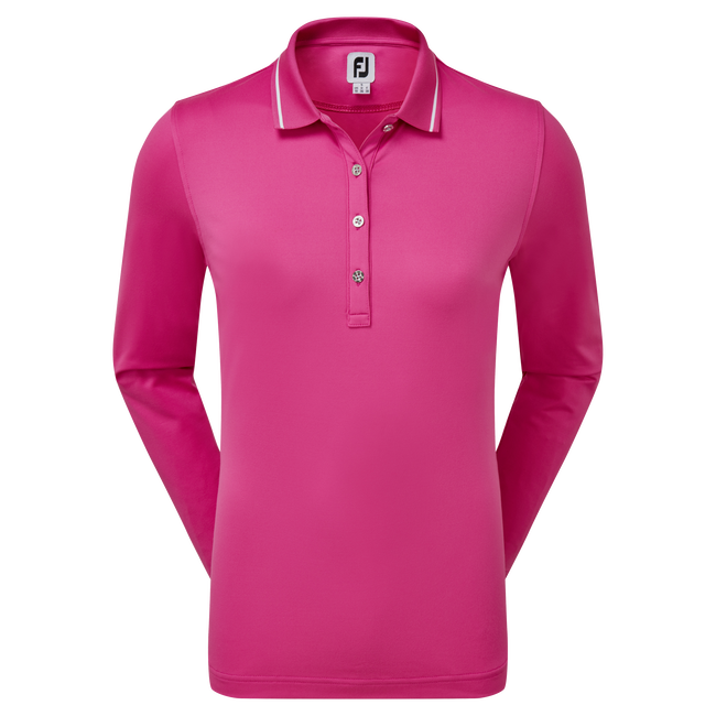 Polo à manches longues thermique pour femme