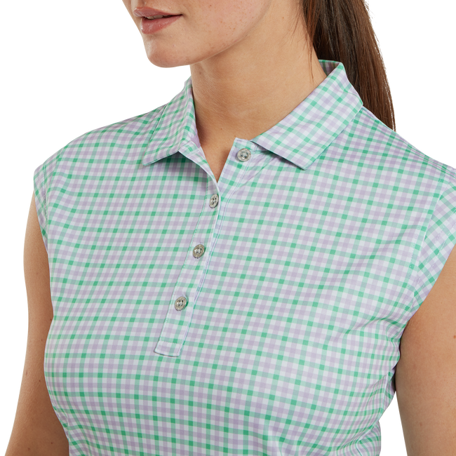 Gingham Print Interlock