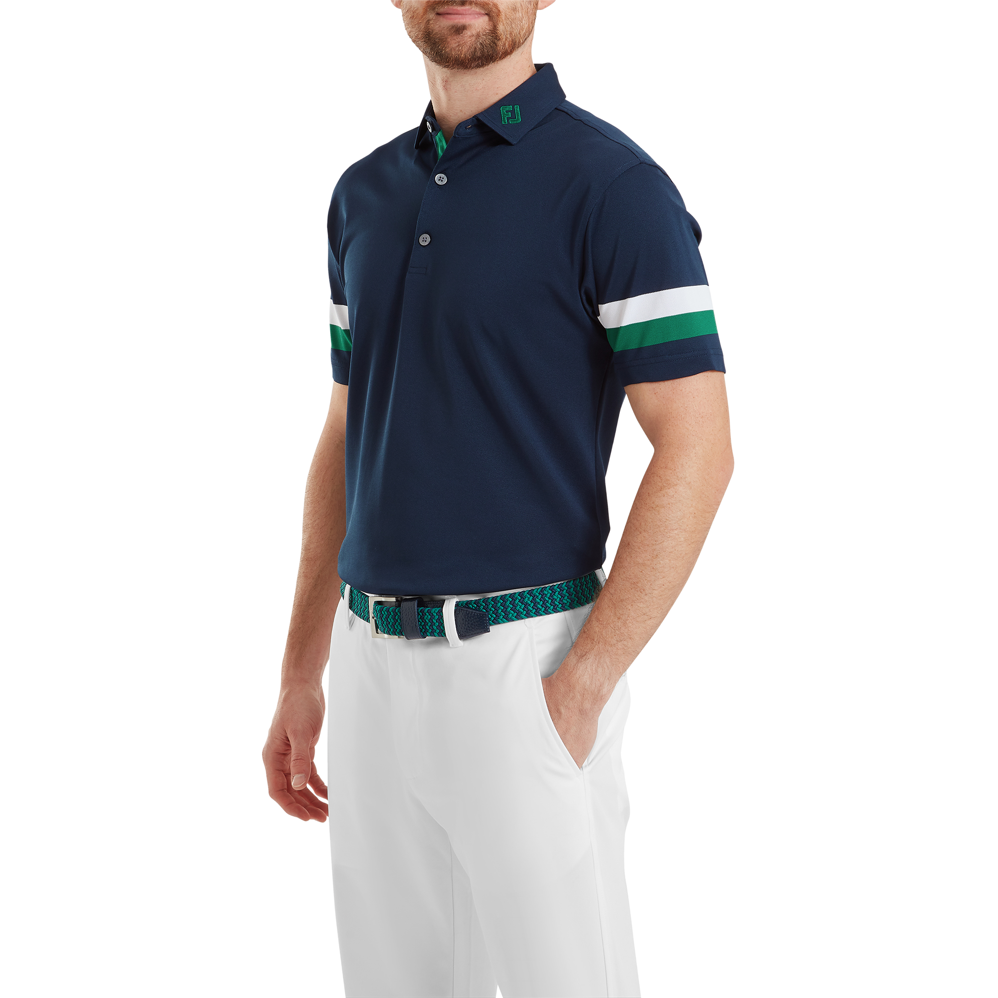 &Auml;rmelstreifen Piqu&eacute;