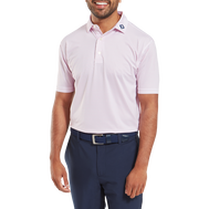 Polo en fil d'Ecosse imprimé tribale