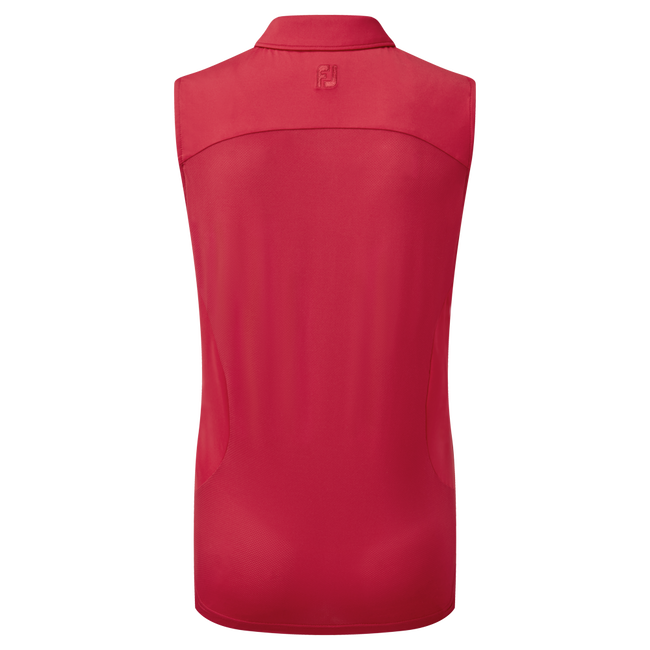 Ärmelloses Jersey mit Netzrückenteil