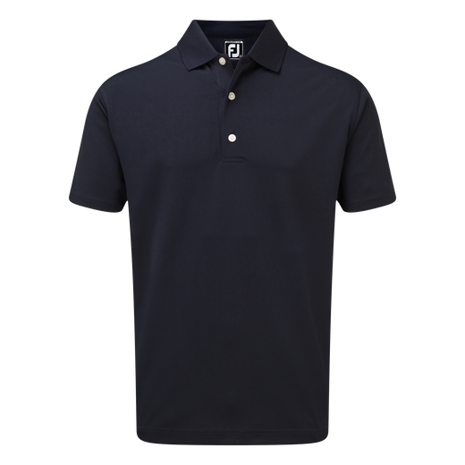 Stretch Pikee mit Rippenstrick-Kragen, Uni