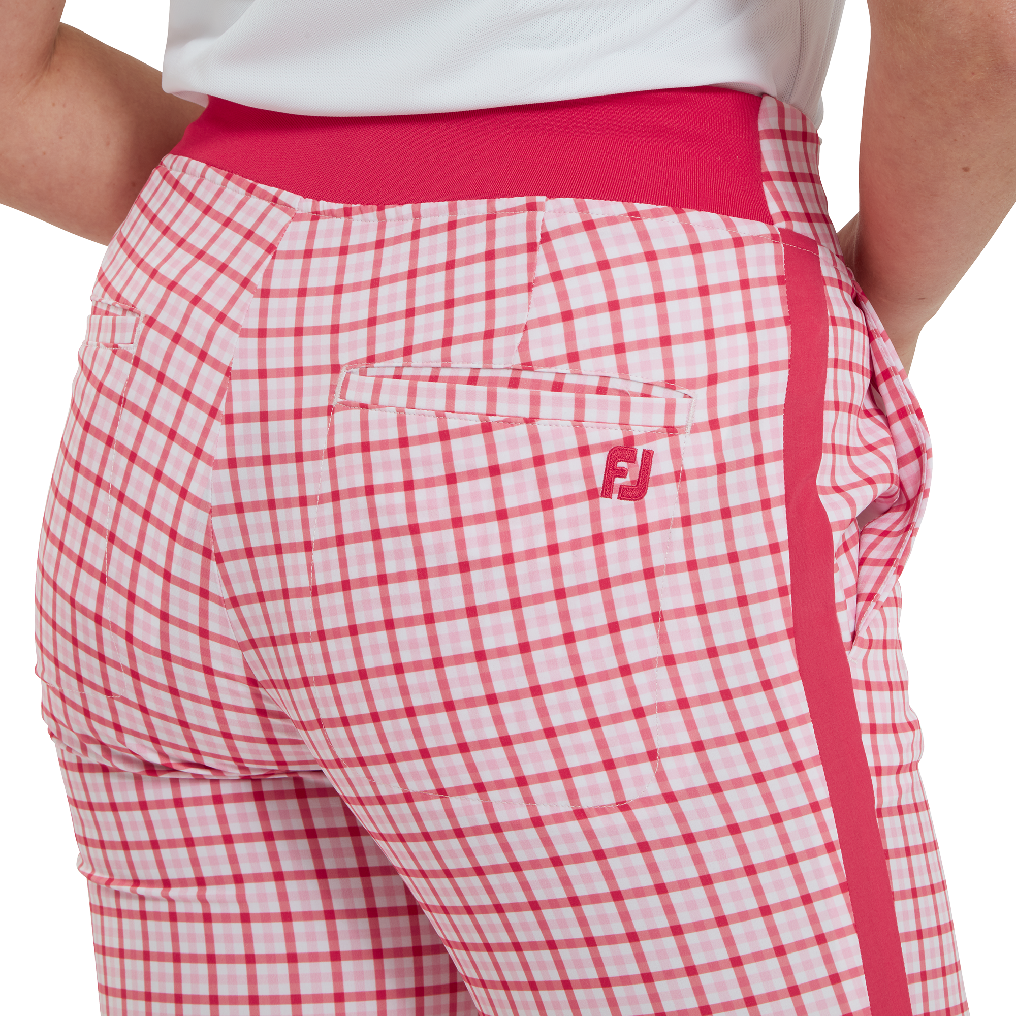 Gingham 7/8 Stretchhose