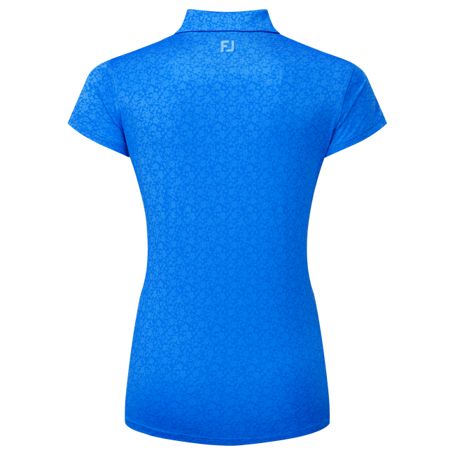 Gemalte Blumen Kappenärmel Lisle