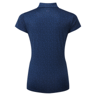 Gemalte Blumen Kappenärmel Lisle