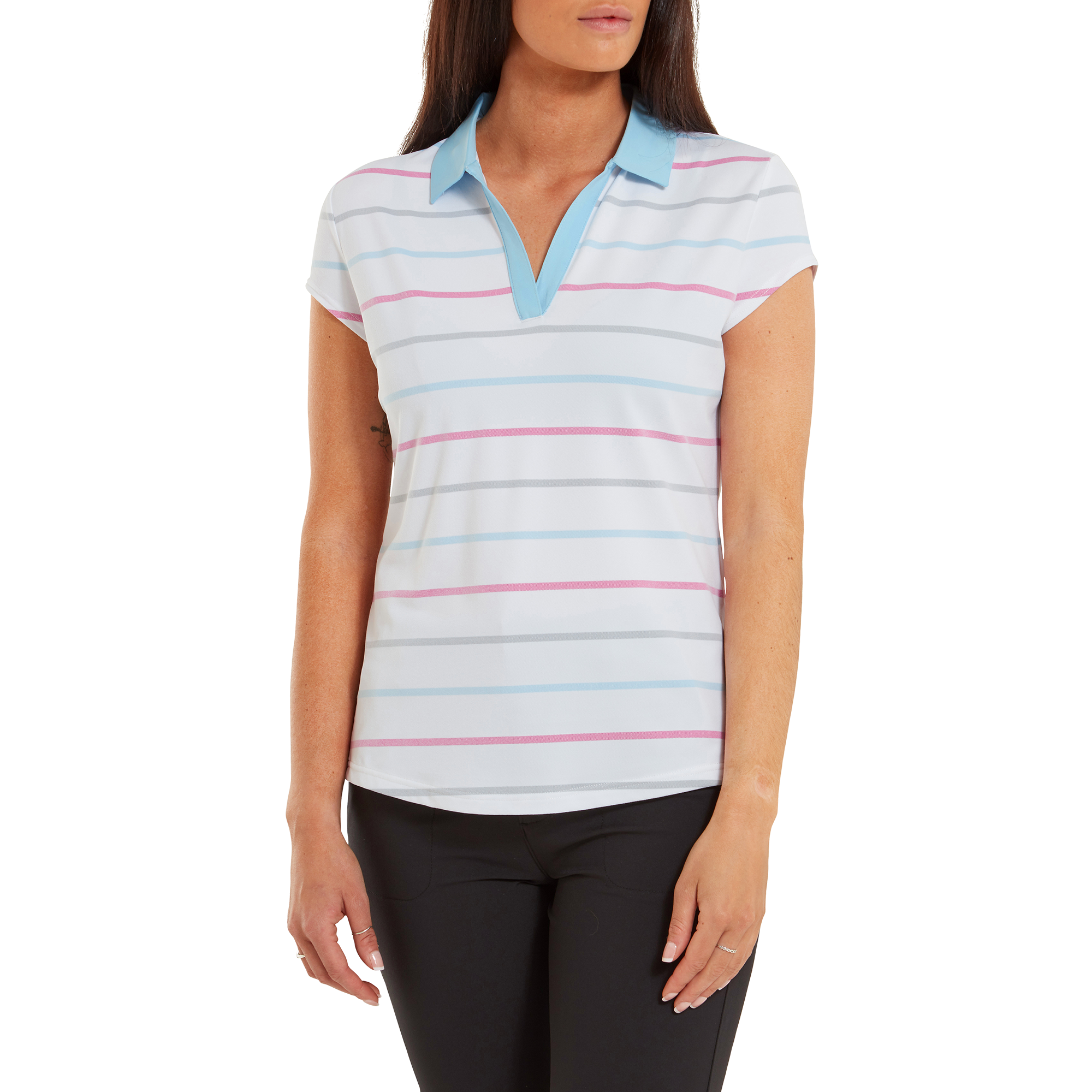 Gestreiftes Jacquard