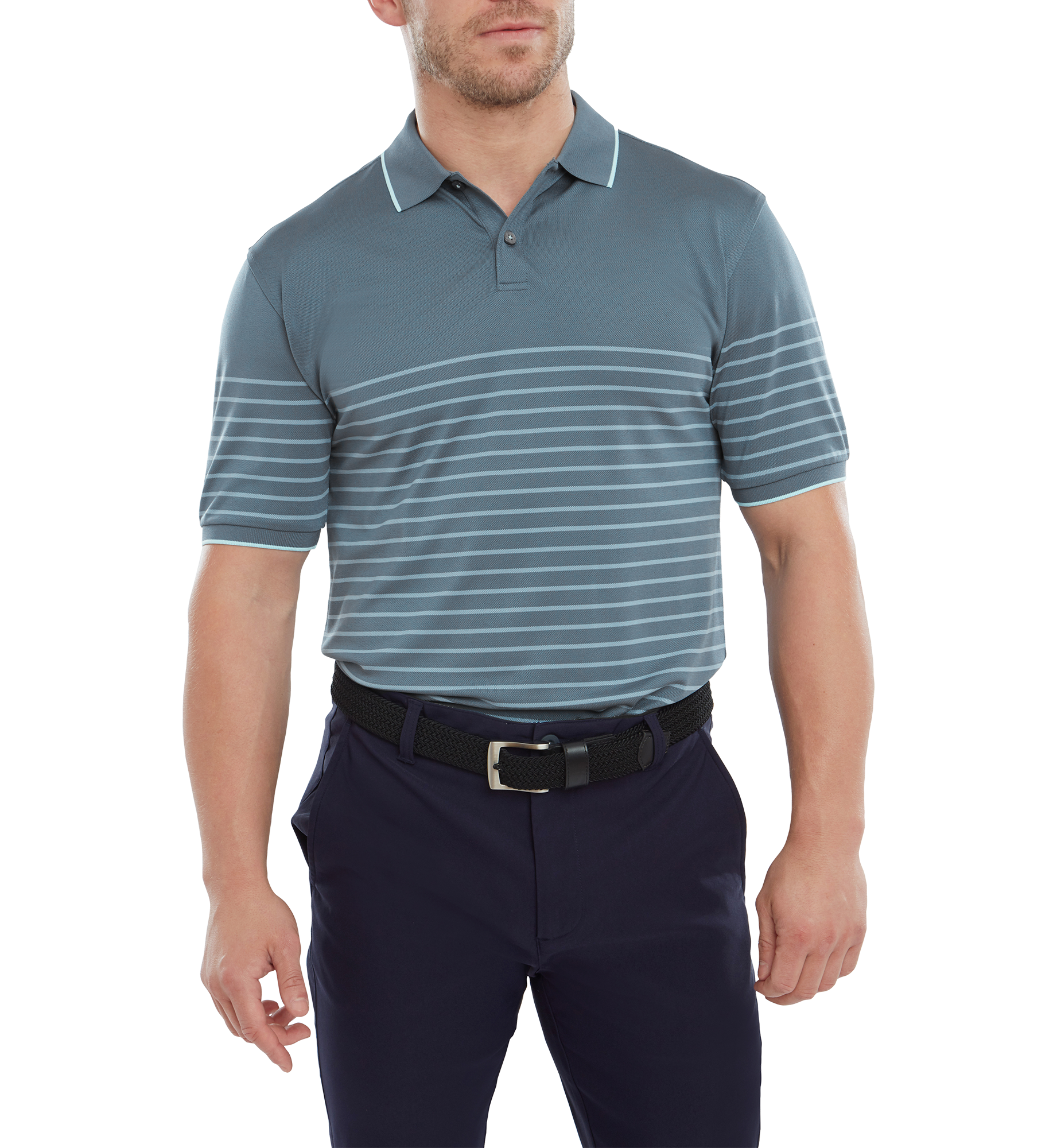 Pik&eacute;e mit Streifen